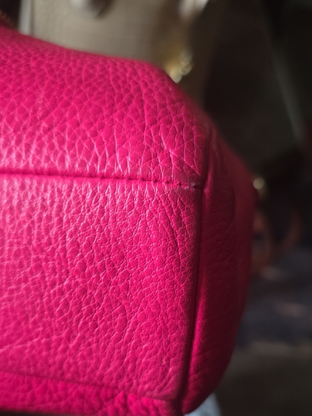 Coach Pink Leather Satchel with Matching Wallet and Strap - Picture 10 of 10